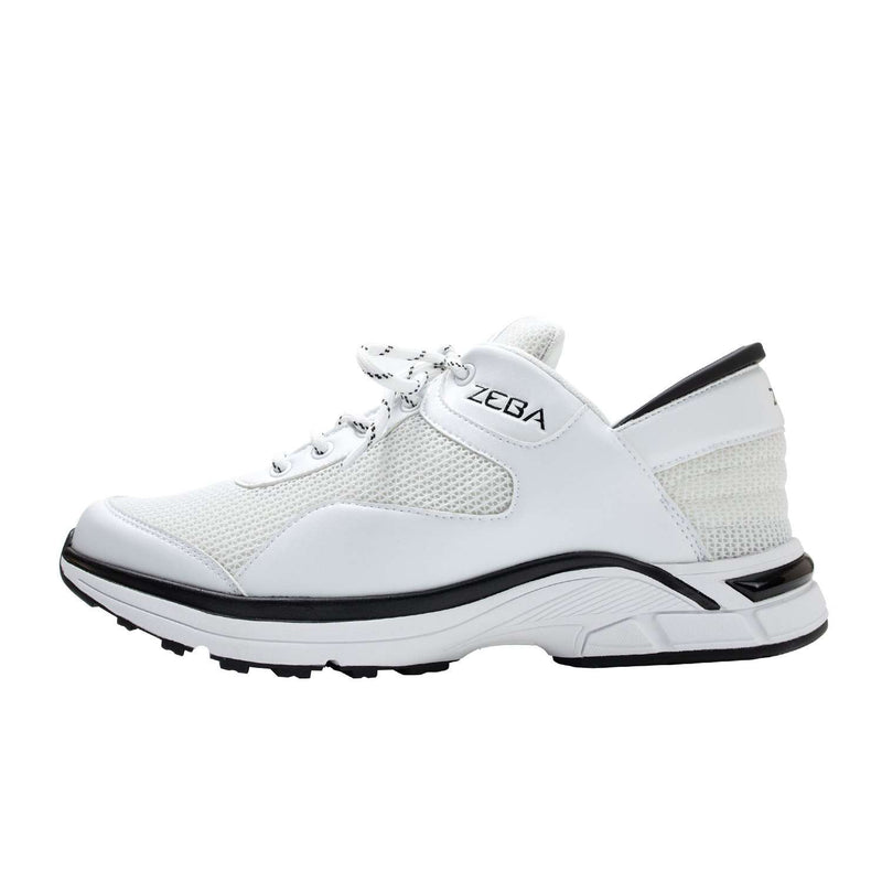 Zeba Arctic White men's hands-free step-in sneaker, product photo