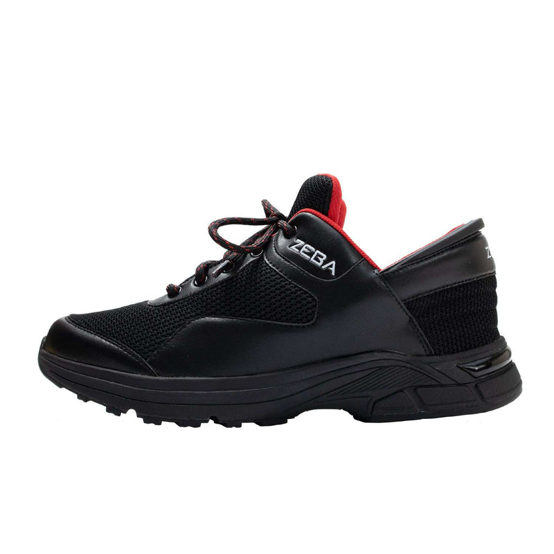 Zeba Cosmic Black men's hands-free step-in sneaker, product photo