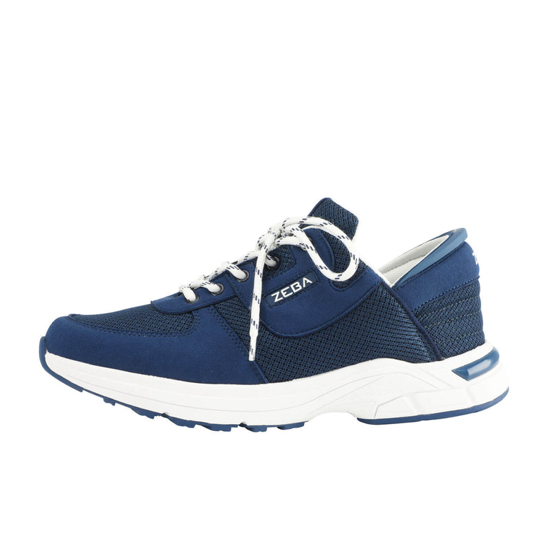 Zeba Royal Navy men's hands-free step-in sneaker, product photo