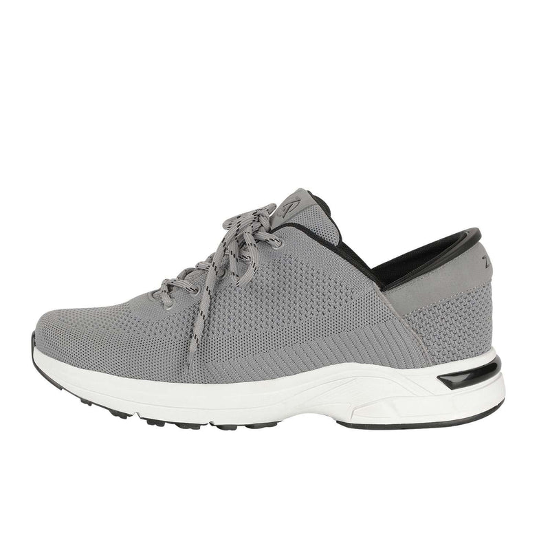 Zeba Stone Gray men's hands-free step-in sneaker, product photo